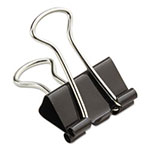 Universal Binder Clips Value Pack, Small, Black/Silver, 36/Box view 2