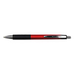 Universal Comfort Grip Ballpoint Pen, Retractable, Medium 1 mm, Red Ink, Red Barrel, Dozen view 1