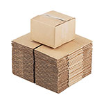Universal Fixed-Depth Brown Corrugated Shipping Boxes, Regular Slotted Container (RSC), X-Large, 12