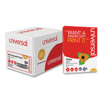 Universal 30% Recycled Copy Paper, 92 Bright, 20 lb Bond Weight, 8.5 x 11, White, 500 Sheets/Ream, 5 Reams/Carton view 2