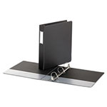 Universal Deluxe Non-View D-Ring Binder with Label Holder, 3 Rings, 1.5