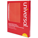 Universal Standard Sheet Protector, Economy, 8.5 x 11, Clear, 200/Box view 3