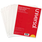 Universal Top-Load Poly Sheet Protectors, Standard Gauge, Letter, Clear, 50/Pack orginal image