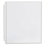 Universal Top-Load Poly Sheet Protectors, Std Gauge, Nonglare, Clear, 50/Pack view 3