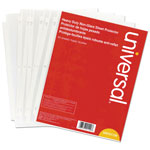 Universal Top-Load Poly Sheet Protectors, Heavy Gauge, Nonglare, Clear 50/Pack orginal image
