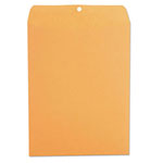 Universal Kraft Clasp Envelope, #93, Square Flap, Clasp/Gummed Closure, 9.5 x 12.5, Brown Kraft, 100/Box view 1