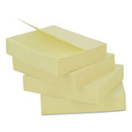 Universal Self-Stick Note Pads, 1 1/2 x 2, Yellow, 12 100-Sheet/Pack view 1