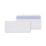 Universal Peel Seal Strip Security Tint Business Envelope, #10, Square Flap, Self-Adhesive Closure, 4.25 x 9.63, White, 500/Box view 1