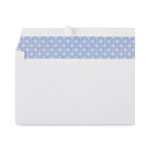 Universal Peel Seal Strip Security Tint Business Envelope, #10, Square Flap, Self-Adhesive Closure, 4.25 x 9.63, White, 500/Box view 3