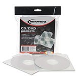 Innovera CD/DVD Pockets, 25/Pack view 1
