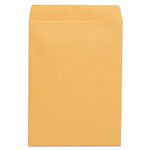 Universal Catalog Envelope, #10 1/2, Square Flap, Gummed Closure, 9 x 12, Brown Kraft, 250/Box view 1
