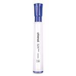 Universal Dry Erase Marker, Broad Chisel Tip, Blue, Dozen view 1