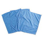 Universal Microfiber Cleaning Cloth, 12 x 12, Blue, 3/Pack view 2