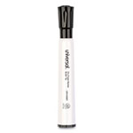 Universal Pen Style Dry Erase Marker, Fine Bullet Tip, Black, Dozen view 1