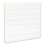Universal Lap/Learning Dry-Erase Board, Penmanship Ruled, 11.75 x 8.75, White Surface, 6/Pack view 2