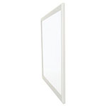 Universal Deluxe Melamine Dry Erase Board, 24 x 18, Melamine White Surface, Silver Aluminum Frame view 4