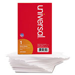 Universal Loose White Memo Sheets, 4 x 6, Unruled, Plain White, 500/Pack view 3