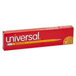 Universal #2 Woodcase Pencil, HB (#2), Black Lead, Yellow Barrel, Dozen view 5