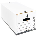 Universal Economical Easy Assembly Storage Files, Letter Files, White, 12/Carton orginal image