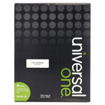 Universal Deluxe Clear Labels, Inkjet/Laser Printers, 1 x 2.63, Clear, 30/Sheet, 50 Sheets/Box orginal image