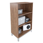 Union & Scale™ Essentials Laminate Bookcase, Three-Shelf, 28 x 15 x 45.6, Espresso view 2