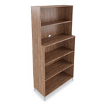 Union & Scale™ Essentials Laminate Bookcase, Five-Shelf, 35.8 x 14.9 x 72, Espresso orginal image