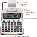 Victor 1208-2 Two-Color Compact Printing Calculator, Black/Red Print, 2.3 Lines/Sec view 2