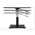 Victor High Rise Adjustable Laptop Stand, 21 x 13 x 12 to 15 3/4, Black view 1