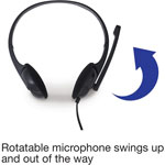 Verbatim Stereo Headset with Microphone view 2