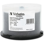 Verbatim DVD-R Discs 4.7GB 16X DataLifePlus White Inkjet Printable, 50/PK Spindle orginal image