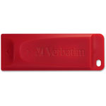 Verbatim USB Flash Drive, Retractable, Security Feature, 4GB, 4/PK view 2