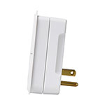 RCA 3-Outlet Wall Tap, White view 3