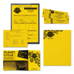 Neenah Paper Color Paper, 24 lb, 11 x 17, Solar Yellow, 500/Ream view 1