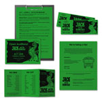 Astrobrights Color Paper, 24 lb, 8.5 x 11, Gamma Green, 500/Ream view 3
