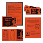 Astrobrights Color Paper, 24 lb, 8.5 x 11, Orbit Orange, 500/Ream view 3