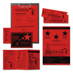 Astrobrights Color Cardstock, 65 lb, 8.5 x 11, Re-Entry Red, 250/Pack view 3