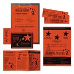 Astrobrights Color Cardstock, 65 lb, 8.5 x 11, Orbit Orange, 250/Pack view 2