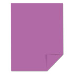 Astrobrights Color Cardstock, 65 lb, 8.5 x 11, Planetary Purple, 250/Pack view 3