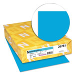 Neenah Paper Exact Brights Paper, 20lb, 8.5 x 11, Bright Blue, 500/Ream view 1