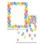 Astrodesigns® Pre-Printed Paper, 28 lb, 8.5 x 11, Balloons, 100/Pack orginal image