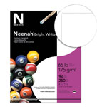 Neenah Paper Bright White Card Stock, 96 Bright, 65lb, 8.5 x 11, 250/Pack view 1