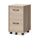 Whalen® Dulzura Two-Drawer Vertical File Cabinet, File/File, Legal/Letter, Warm Brown, 17 x 20 x 29.25 orginal image