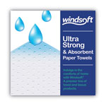 Windsoft Premium Kitchen Roll Towels, 2 Ply, 11 x 6, White, 110/Roll, 12 Rolls/Carton view 5