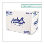 Windsoft Bath Tissue, Septic Safe, 2-Ply, White, 4 x 3.75, 500 Sheets/Roll, 96 Rolls/Carton view 1