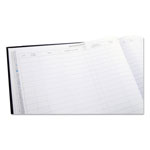 Wilson Jones Detailed Visitor Register Book, Black Cover, 208 Ruled Pages, 9.5 x 12.25 view 3