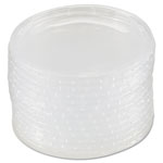 WNA Comet Plug-Style Deli Container Lids, Clear, 50/Pack, 10 Pack/Carton view 1