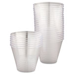 WNA Comet Comet Smooth Wall Tumblers, 9oz, Clear, Squat, 25/Pack, 20 Packs/Carton view 1