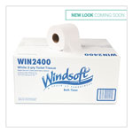 Windsoft Bath Tissue, Septic Safe, 2-Ply, White, 4 x 3.75, 400 Sheets/Roll, 24 Rolls/Carton view 2