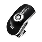 Adesso Air Mouse Elite Wireless Presenter Mouse, USB 2.0, 2.4 GHz Frequency/100 ft Wireless Range, Left/Right Hand Use, Black orginal image