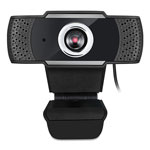 Adesso CyberTrack H4 1080P HD USB Webcam with Microphone, 1920 pixels x 1080 pixels, 2.1 Mpixels, Black orginal image